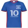 Custom Soccer Jersey with Name Number Team Logo Personalized Soccer V-Neck Shirt for Adult 3X-Large Royal view 3