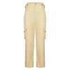 XUNRYAN Cargo Pants Womens Lightweight Quick Dry Hiking Pants Low Waist Utility Fitness Joggers Pockets Gym Fashion Clothes Khaki view 4
