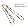 jiesinlov Purse Chain Adjustable Shoulder Strap with Small Metal Ball Replacement Transformation CrossBody Handbag (Gold) view 3