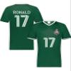 Custom Soccer Jersey with Name Number Team Logo Personalized Soccer V-Neck Shirt for Youth Medium Dark Green view 2