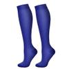 Dressnu Sports soccer socks long compression socks non-slip calf socks compression Dark blue 2 pairs L view 1
