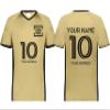 Custom Soccer Jersey with Name Number Team Logo Personalized Soccer V-Neck Shirt for Adult 3X-Large Vegas Gold view 1