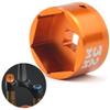 Sporthfish Fork Topcap Socket, Orange, 32mm 3/8 Drive Flat Socket for Fox 36/38/40 Series Mountain Bike Fork Topcap Nuts view 2