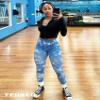YEOREO CoreFlex Workout Leggings for Women Jada Seamless Scrunch Yoga Pants view 3