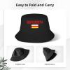 DABOYOZHZH South Ossetia Flag Cool Bucket Hat Fisherman Hats for Travel Fishing Hiking Beach Cap Multi view 3