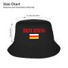 DABOYOZHZH South Ossetia Flag Cool Bucket Hat Fisherman Hats for Travel Fishing Hiking Beach Cap Multi view 4