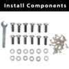 Collapsar Pool Table Pockets,Leatherette Billiard Pockets Set of 6,Replacement Pockets for Pool Table Accessories view 4