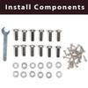 Collapsar Pool Table Pockets,Leatherette Billiard Pockets Set of 6,Replacement Pockets for Pool Table Accessories view 4