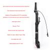 BOXKAT Mountain Bike Thru Axle Fork Damping Rebound 27.5 29 Inch 110 * 15mm Air Pressure view 3