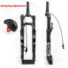 BOXKAT Mountain Bike Thru Axle Fork Damping Rebound 27.5 29 Inch 110 * 15mm Air Pressure view 4