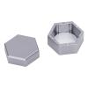 Alvinlite Pool Cue Chalk Holder Mini Portable Billiard Chalk Case Hexagonal Pool Cue Chalk Box Holder Billiard Accessories(Gray) view 4