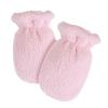 Zsedrut 3 Pairs Kids Winter Glove Fleece Lined Baby Girl Mittens Warm Toddler Boys Gloves (White+Light Pink+Deep Purple,S) view 2