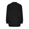 Womens Winter Fall Tops Long Sleeve V-Neck Sweatshirts Lightweight Pullover Solid Casual Shirt 2023 Fashion Clothes Black view 3
