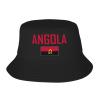 DABOYOZHZH Angola Flag Cool Bucket Hat Fisherman Hats for Travel Fishing Hiking Beach Cap Multi view 1