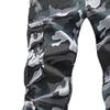 JEKE-DG Men's Casual Cargo Pants Straight Type Military Army Camo Trousers Combat Outdoor Work Pant with 8 Pockets (33,Blue Camouflage) view 2