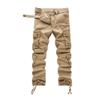 JEKE-DG Men's Casual Cargo Pants Straight Type Military Army Camo Trousers Combat Outdoor Work Pant with 8 Pockets (40,Khaki) view 1