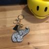 Popfizzy Rhinestone Elephant Keychain for Women and Girls, Fun Animal Bag Charms, Bling Purse Charms, Trunk Up Elephant Gifts view 4