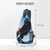 SSIMOO Snowboarding Picture Functional Outdoor Travel Hiking Backpack-Perfect For Cycling, Leisure And Outdoor Adventures view 3