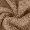 Akivide Women Winter Faux Fur Button Coat Warm Loose Teddy Fuzzy Fleece Sherpa Long Sleeve Lapel Jacket Clothes with Pocket view 4