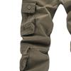 JEKE-DG Men's Casual Cargo Pants Straight Type Military Army Camo Trousers Combat Outdoor Work Pant with 8 Pockets (32,Military Yellow) view 4