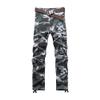 JEKE-DG Men's Casual Cargo Pants Straight Type Military Army Camo Trousers Combat Outdoor Work Pant with 8 Pockets (42,Blue Camouflage) view 1