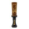 Elite Duck Calls Acrylic Cache Single Reed Duck Call - Great for Hunting Mallard, Wood Ducks, Pintails, Teal and Gadwall - Brown Pearl (Double Reed, Brown Pearl/Black) view 1