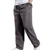 JEKE-DG Mens Casual Drawstring Cargo Pants Lightweight Relaxed Fit Sweatpants Straight Fit Trousers with Pockets (Large,Dark Gray 2)
