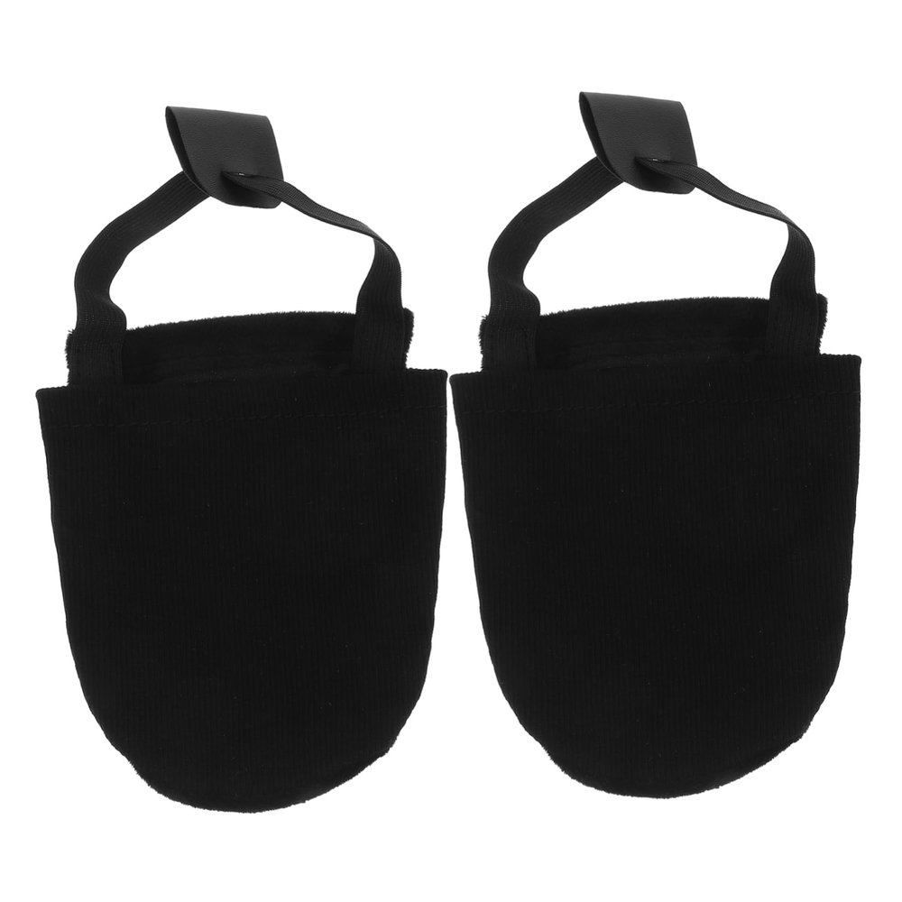 Kisangel 3pairs Wear-Resistant Bowling Shoe Cover Unisex Sliding Accessory for Enhanced Performance and Comfort Non- Design for Boys and Girls and Adults Compact and Practical for Bowling