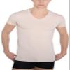 ALBERT KREUZ Invisible Organic Stretch Cotton Business Undershirt v-Neck L Beige view 4