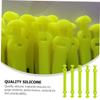 Kisangel 15pcs Tennis Racket Dampeners Vibration Damper Easy Install Tennis Ages view 2