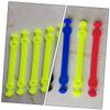 Kisangel 15pcs Tennis Racket Dampeners Vibration Damper Easy Install Tennis Ages view 3
