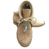 Ladmiple Cowboy Boots For Women White And Gold Women's Fashion Ankle Boots Short Booties Cowboy Cowgirl Western Classic Retro Casual Round Toe High Top Combat Walking Shoes view 1