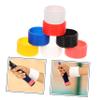 Kisangel 28pcs Non-Slip Tennis Racket Grip Bands Absorbent Silicone Overgrips for Badminton and Tennis Rackets and Reusable Includes Blue Black White Red Yellow Macaron Pink and Options view 3