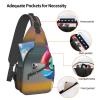 SSIMOO Lollipop Pattern Functional Outdoor Travel Hiking Backpack-Perfect For Cycling, Leisure And Outdoor Adventures view 4