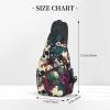 SSIMOO Floral Skulls Functional Outdoor Travel Hiking Backpack-Perfect For Cycling, Leisure And Outdoor Adventures view 3