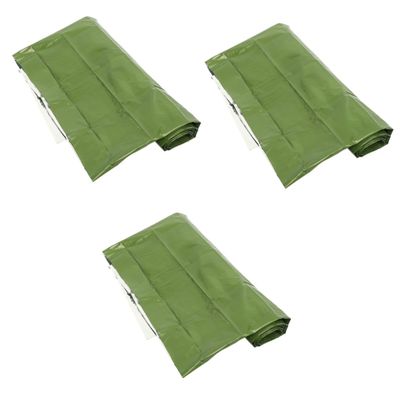 Kisangel 3pcs Outdoor Blanket First Aid Sleeping Bag Sun Emergency Blanket for Hiking Cycling Outdoor Activities