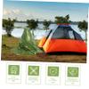 Kisangel 3pcs Outdoor Blanket First Aid Sleeping Bag Sun Emergency Blanket for Hiking Cycling Outdoor Activities view 4