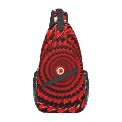 SSIMOO Flower Vortex Spiral Functional Outdoor Travel Hiking Backpack-Perfect For Cycling, Leisure And Outdoor Adventures
