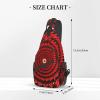 SSIMOO Flower Vortex Spiral Functional Outdoor Travel Hiking Backpack-Perfect For Cycling, Leisure And Outdoor Adventures view 3