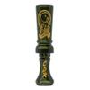 Elite Duck Calls Acrylic Cache Single Reed Duck Call - Great for Hunting Mallard, Wood Ducks, Pintails, Teal and Gadwall - Brown Pearl (Double Reed, Venom (Black Gold Pearl))