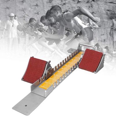 ELGADO Starting Blocks Track and Field Running Block, Profession Track Blocks for Sprinting with Freely Adjustable Height for Plastic Runway College Competition