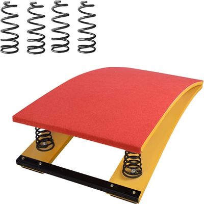 CIRCIR 4 Spring Gymnastic Springboard for Adults, Thickened Hard Wood Vault Spring Floor, Beginning Gymnasts Athletes Jump Bridge, Load 80kg