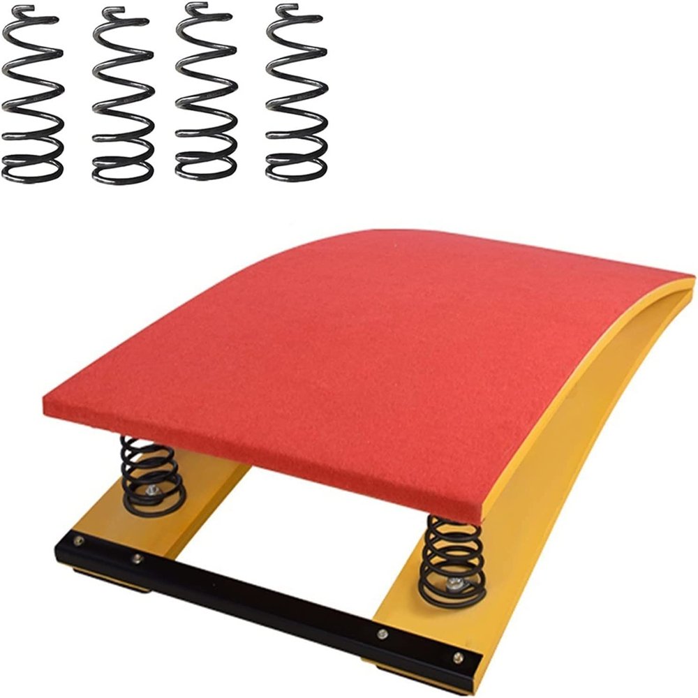 CIRCIR 4 Spring Gymnastic Springboard for Adults, Thickened Hard Wood Vault Spring Floor, Beginning Gymnasts Athletes Jump Bridge, Load 80kg