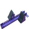 ELGADO Multi-Function Starting Block,Sprinter Starting Block, Angle Adjustable Sprinter Track and Field Aluminum Suitable, 0-55 Scale, for Plastic Runway Cinder Track