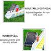 ELGADO Starting Block Athletics Track, Field Competition Runway Starting Device with Adjustable Foot Pedal, Rubber Pedal, Size: 70/15/5CM * 27.56/5.91/1.97in for School Competition view 4