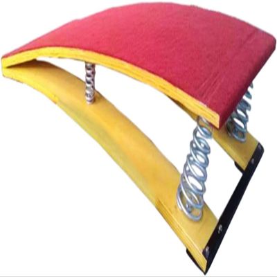 CIRCIR Adults Gymnastic Springboard with 4 Spring, Vault Spring Floor Sport Equipment, for School Basement Bar Home Gym, Load 80kg / 180lbs