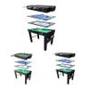 KICK Quad 48" 4-in-1 Multi Game Table  Foosball, Billiards/Pool, Air Hockey & Table Tennis  Includes 4 Foosballs, No-Slip Wooden and Black ABS Handles, Stainless Steel Rods view 1