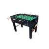 KICK Quad 48" 4-in-1 Multi Game Table  Foosball, Billiards/Pool, Air Hockey & Table Tennis  Includes 4 Foosballs, No-Slip Wooden and Black ABS Handles, Stainless Steel Rods view 3