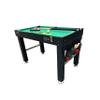 KICK Quad 48" 4-in-1 Multi Game Table  Foosball, Billiards/Pool, Air Hockey & Table Tennis  Includes 4 Foosballs, No-Slip Wooden and Black ABS Handles, Stainless Steel Rods view 4