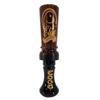 Elite Duck Calls Acrylic Duck Call - Cache Series for Mallard, Wood Duck, Teal, Gadwall & Pintail - Single Reed or Double Reed Hunting Calls (The Edge - Double Reed, Brown Pearl/Black) view 1